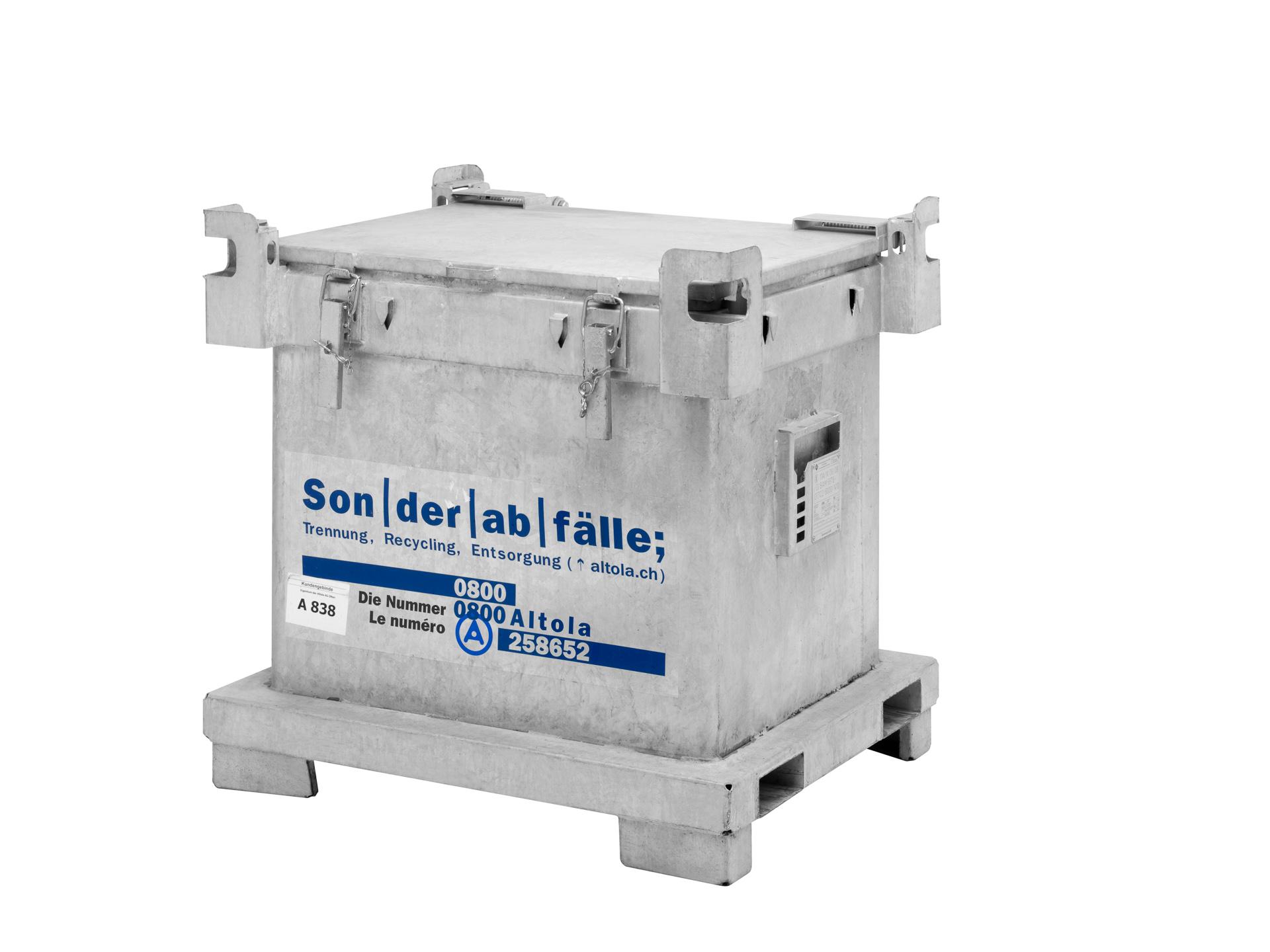 UN- Gefahrengutcontainer 800 Liter