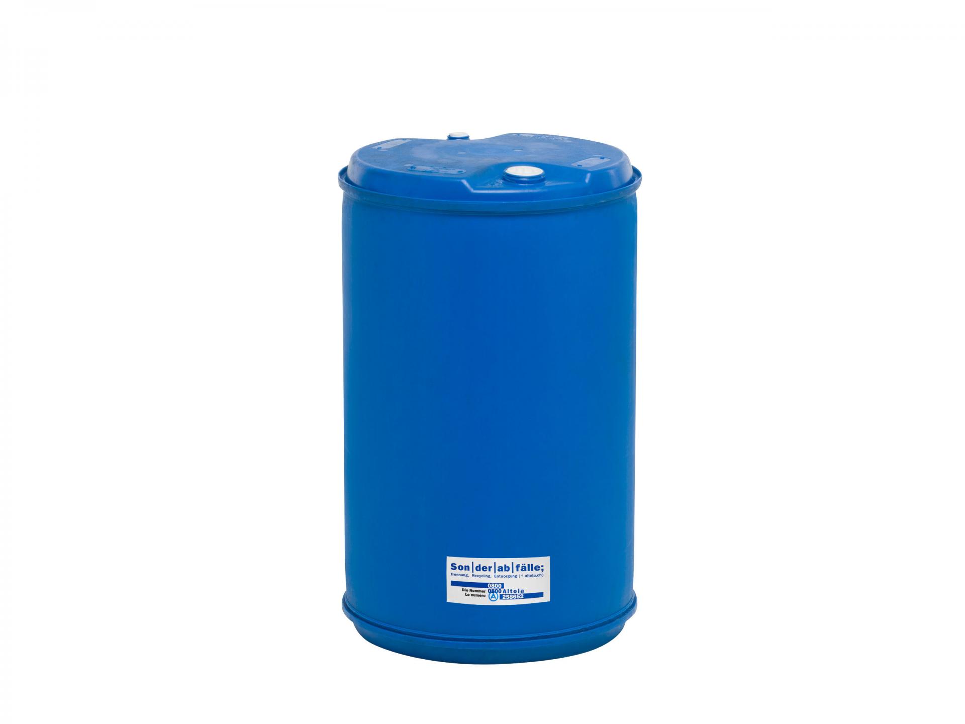 Ein 200 Liter Kunststofffass / Spundfass