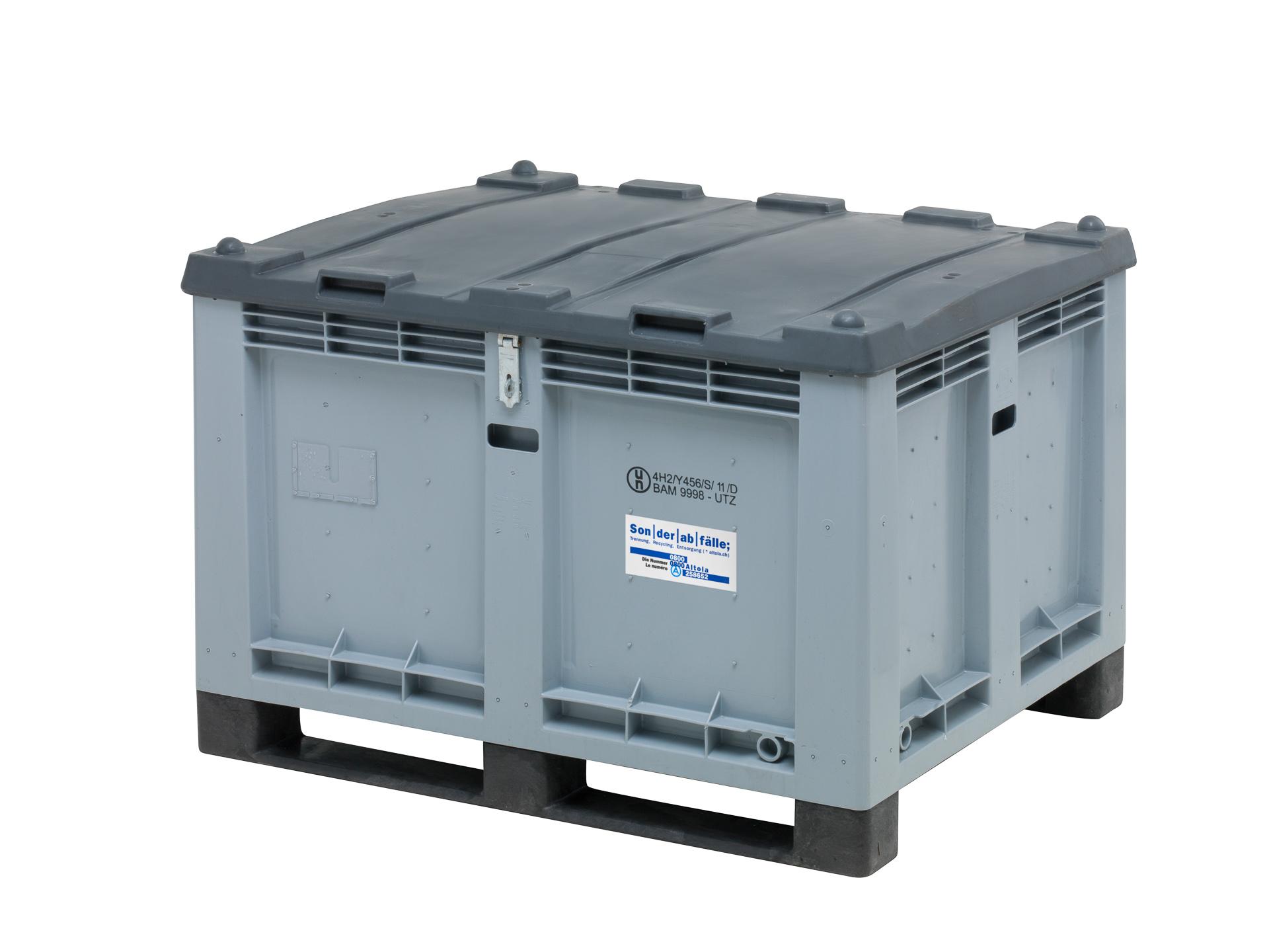 Eine UN-Gefahrengutpaloxe 